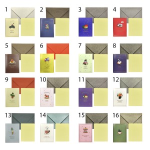 ENVELOPE E CARTÃO DE PAPEL PARA PRESENTES REF: AP248-5