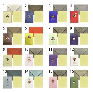 ENVELOPE E CARTÃO DE PAPEL PARA PRESENTES REF: AP248-5