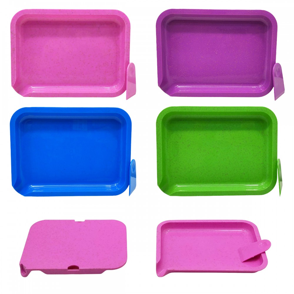 BANDEJA DE PLÁSTICO COM TAMPA REF: AP727-1