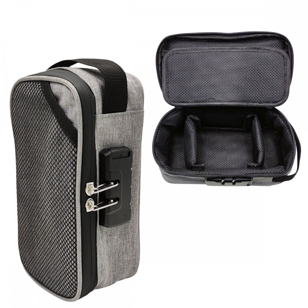 ESTOJO EM TECIDO OXFORD COM ZIPER REF: AP1468-1