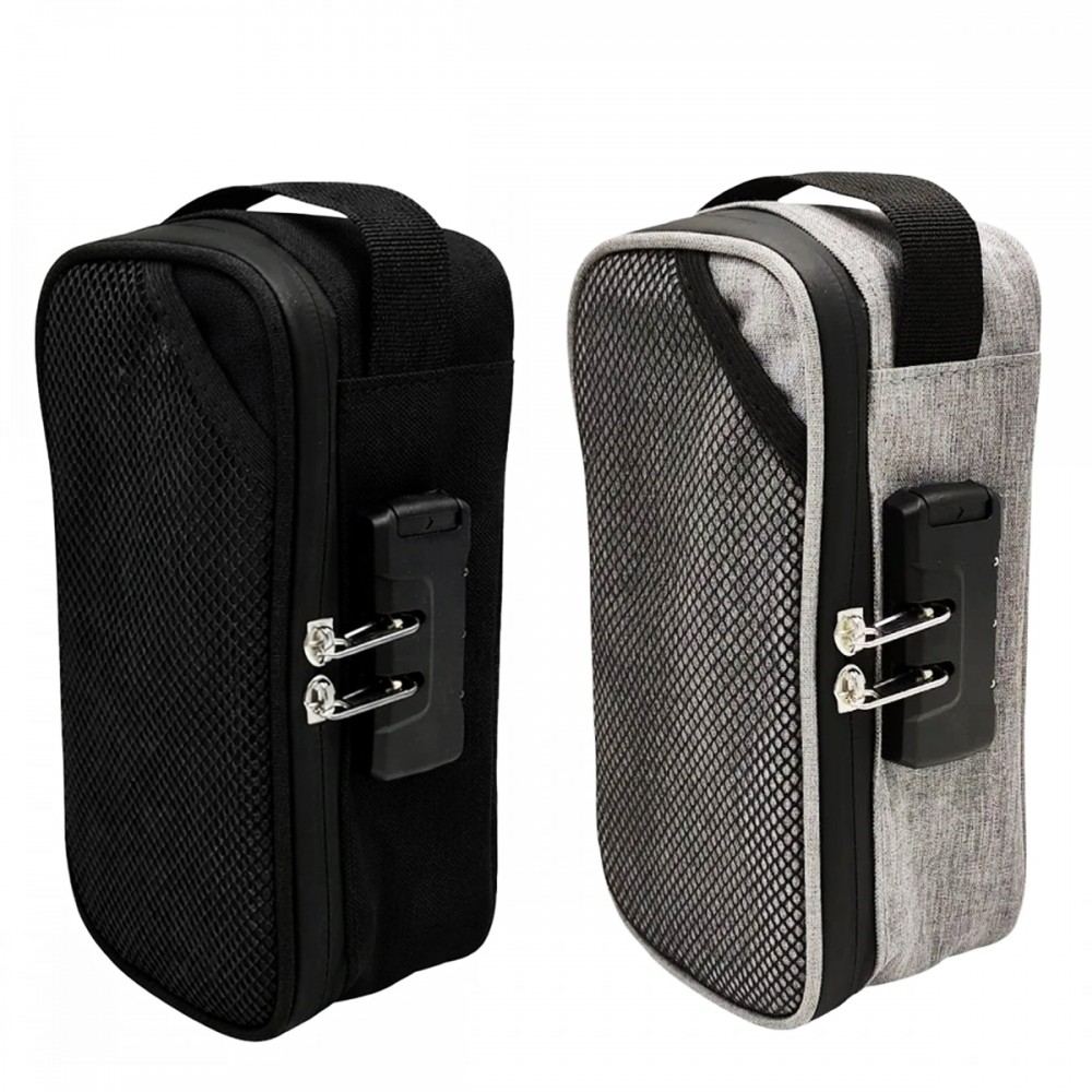 ESTOJO EM TECIDO OXFORD COM ZIPER REF: AP1468-1