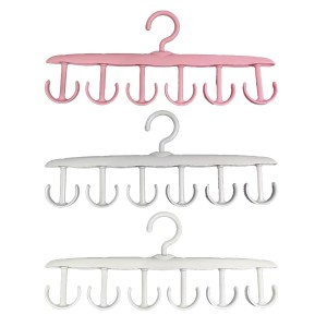 CABIDE GIRATÓRIO COM 12 GANCHOS DE PLÁSTICO REF: AP302