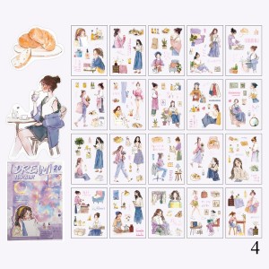 CARTELA COM 20 ADESIVOS SORTIDOS DE PLÁSTICO REF: APZZPF CARTELA COM 20 ADESIVOS SORTIDOS DE PLÁSTICO REF: APZZPF