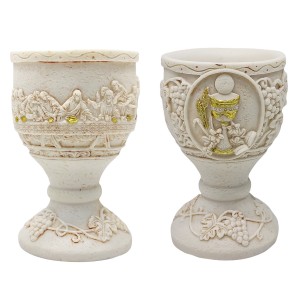 ENFEITE DE MESA DE RESINA MODELO CÁLICE REF: APW811 ENFEITE DE MESA DE RESINA MODELO CÁLICE REF: APW811