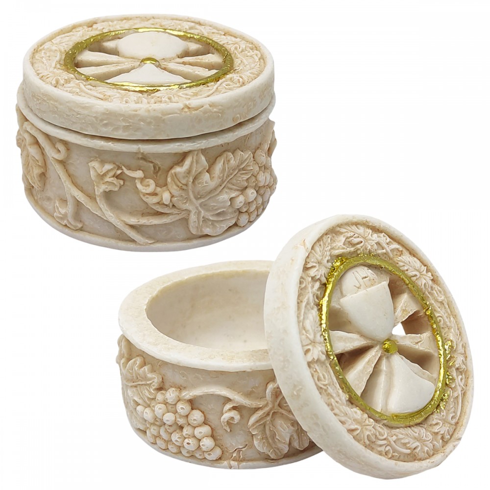 ENFEITE DE MESA DE RESINA MODELO PÍXIDE REF: APW937