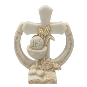 ENFEITE DE MESA DE RESINA MODELO ORNAMENTO RELIGIOSO REF: APW820 ENFEITE DE MESA DE RESINA MODELO ORNAMENTO RELIGIOSO REF: APW820