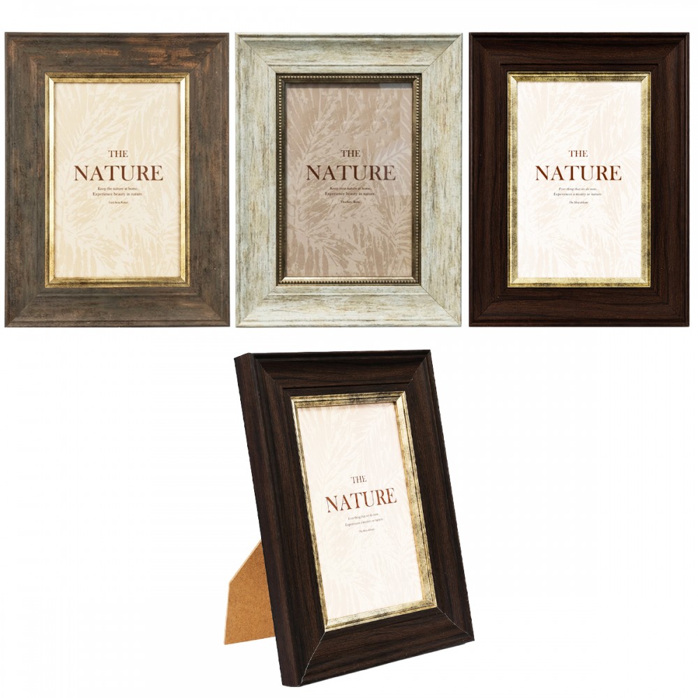 PORTA-RETRATO 10X15CM DE PLÁSTICO E VIDRO REF: AP1253-1