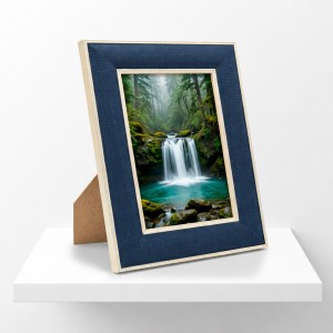 PORTA-RETRATO 10X15CM DE PLÁSTICO E VIDRO REF: AP1585-1