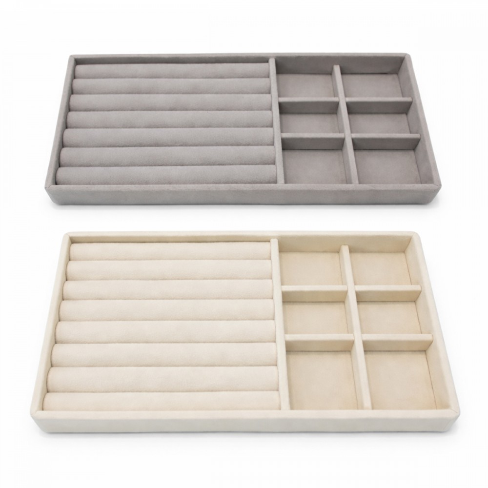 ESTOJO PORTA JOIAS DE TECIDO DE VELUDO REF: APJ21