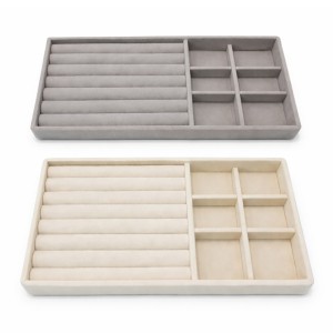 ESTOJO PORTA JOIAS DE TECIDO DE VELUDO REF: APJ21