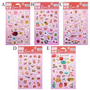 CARTELA DE ADESIVOS SORTIDOS DE PAPEL REF: APYCLZ CARTELA DE ADESIVOS SORTIDOS DE PAPEL REF: APYCLZ