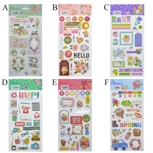 CARTELA DE ADESIVOS SORTIDOS DE PAPEL REF: APHKTA CARTELA DE ADESIVOS SORTIDOS DE PAPEL REF: APHKTA