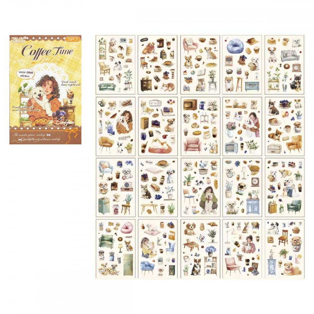 CADERNO CONTENDO 20 FOLHAS COM ADESIVOS DE PAPEL E PLÁSTICO REF: APBFMCL402 CADERNO CONTENDO 20 FOLHAS COM ADESIVOS DE PAPEL E PLÁSTICO REF: APBFMCL402