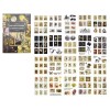 CADERNO COM 20 FOLHAS DE FIGURINHAS ADESIVAS DE PAPEL E PLÁSTICO REF: APJMPF404 CADERNO COM 20 FOLHAS DE FIGURINHAS ADESIVAS DE PAPEL E PLÁSTICO REF: APJMPF404
