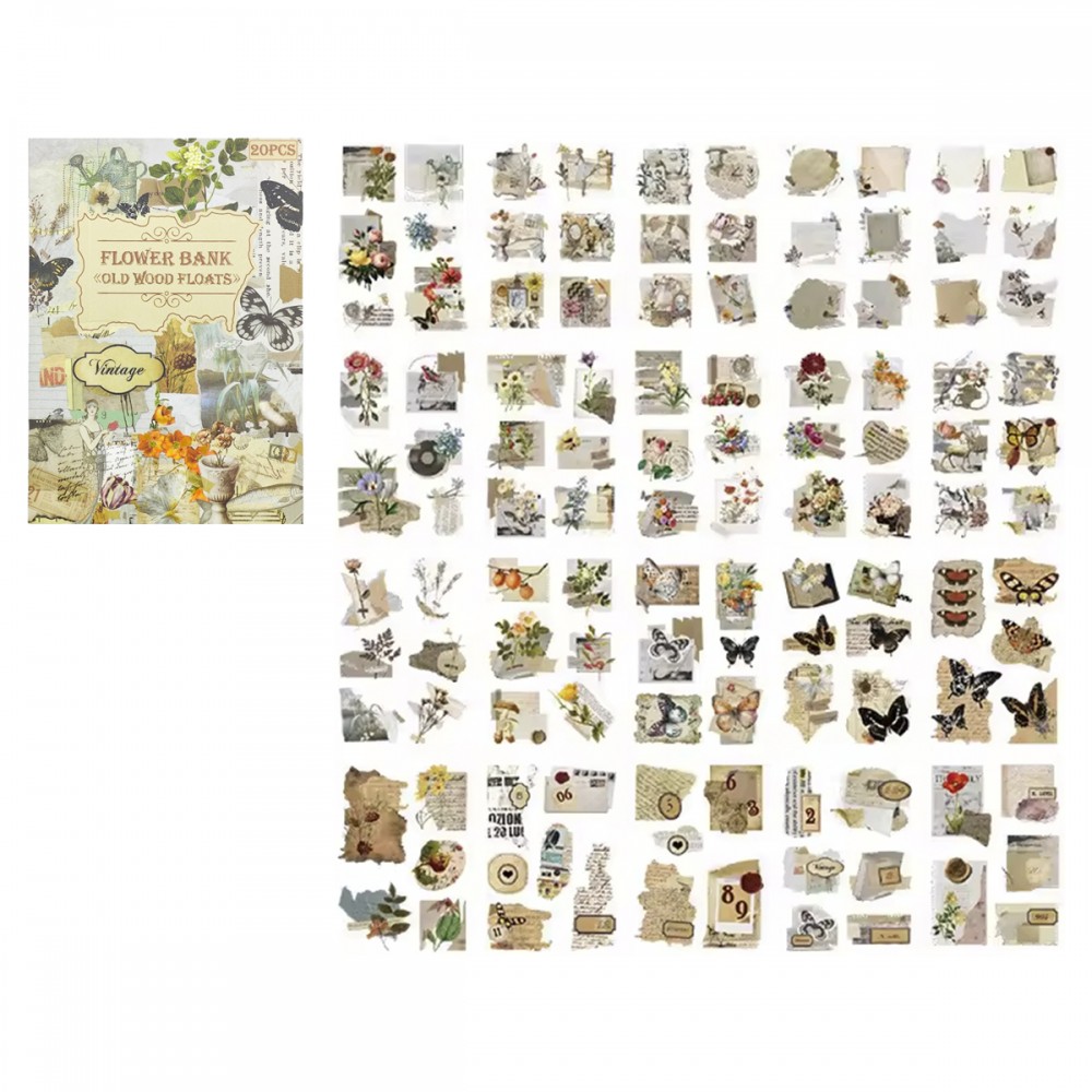 CADERNO COM 20 FOLHAS DE FIGURINHAS ADESIVAS DE PAPEL E PLÁSTICO REF: APJMPF404