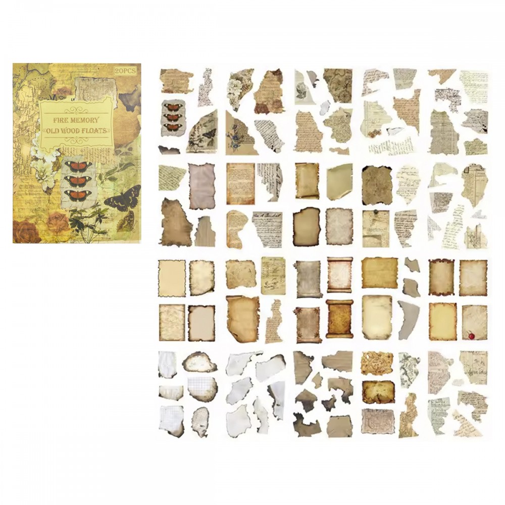 CADERNO COM 20 FOLHAS DE FIGURINHAS ADESIVAS DE PAPEL E PLÁSTICO REF: APJMPF404