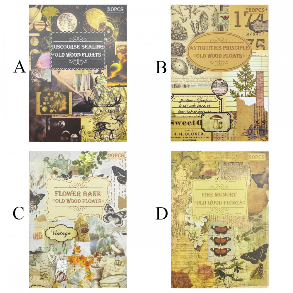 PACOTE COM 20 FIGURINHAS ADESIVAS DE PAPEL E PLÁSTICO REF: APJMPF404