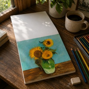 CADERNO DE DESENHO COM 78 FOLHAS DE PAPEL 110G/M2 REF: AP78-2274