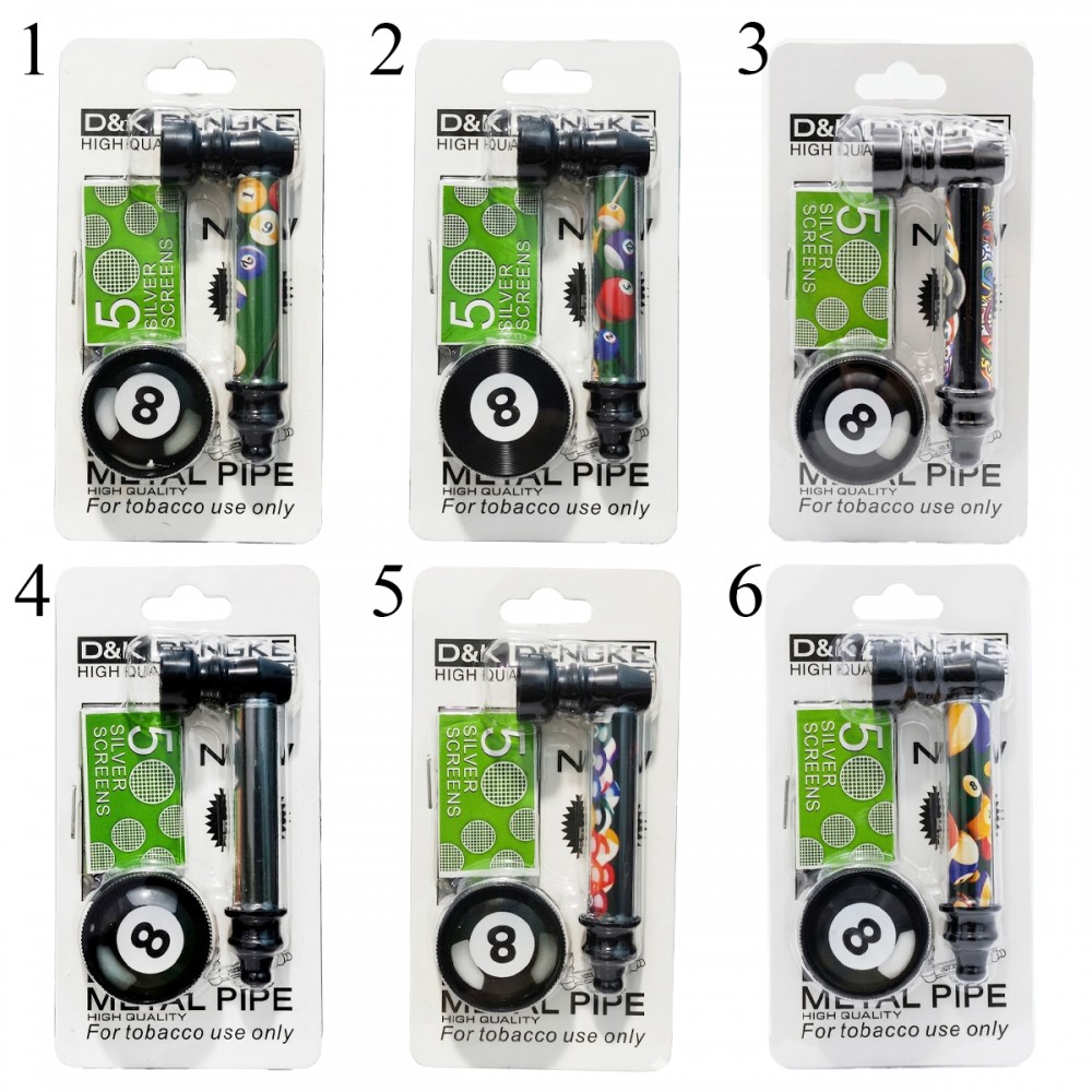 KIT DICHAVADOR E CACHIMBO DE METAL E PLÁSTICO REF: APDK7151C