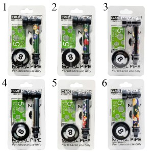 KIT DICHAVADOR E CACHIMBO DE METAL E PLÁSTICO REF: APDK7151C