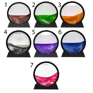 ENFEITE DE MESA MODELO PINTURA DE AREIA DE PLÁSTICO E VIDRO REF: AP767-4B