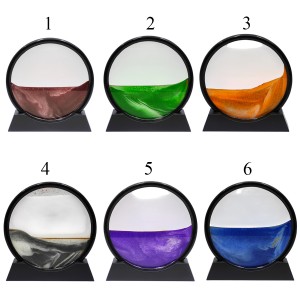 ENFEITE DE MESA MODELO PINTURA DE AREIA DE PLÁSTICO E VIDRO REF: AP767-4B