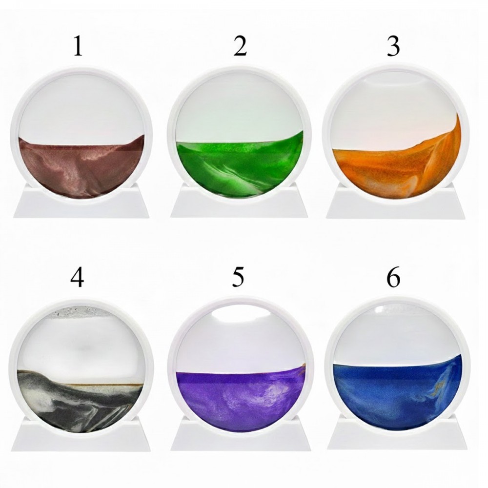 ENFEITE DE MESA MODELO PINTURA DE AREIA DE PLÁSTICO E VIDRO REF: AP767-4W