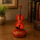 ENFEITE CAIXA MUSICAL DE PLÁSTICO MODELO VIOLINO REF: AP2049