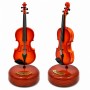ENFEITE CAIXA MUSICAL DE PLÁSTICO MODELO VIOLINO REF: AP2049