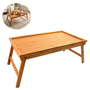 BANDEJA DE MADEIRA COM PÉ DOBRÁVEL REF: AP673B03