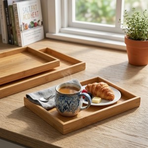 KIT 3 BANDEJAS DE MADEIRA REF: AP673B05