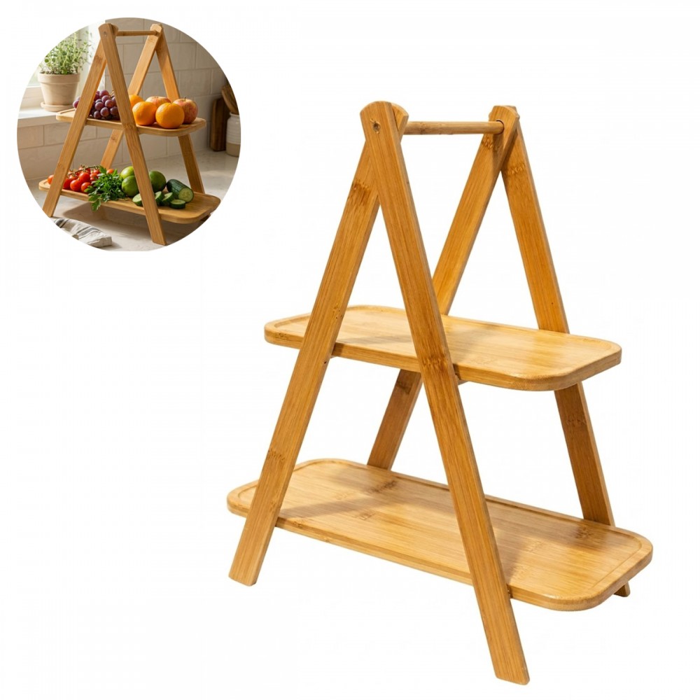 PETISQUEIRA DE 2 ANDARES DE MADEIRA REF: AP673B07