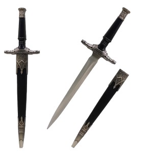 ADAGA DECORATIVA DE METAL COM LÂMINA SEM CORTE REF: PFL25224 ADAGA DECORATIVA DE METAL COM LÂMINA SEM CORTE REF: PFL25224