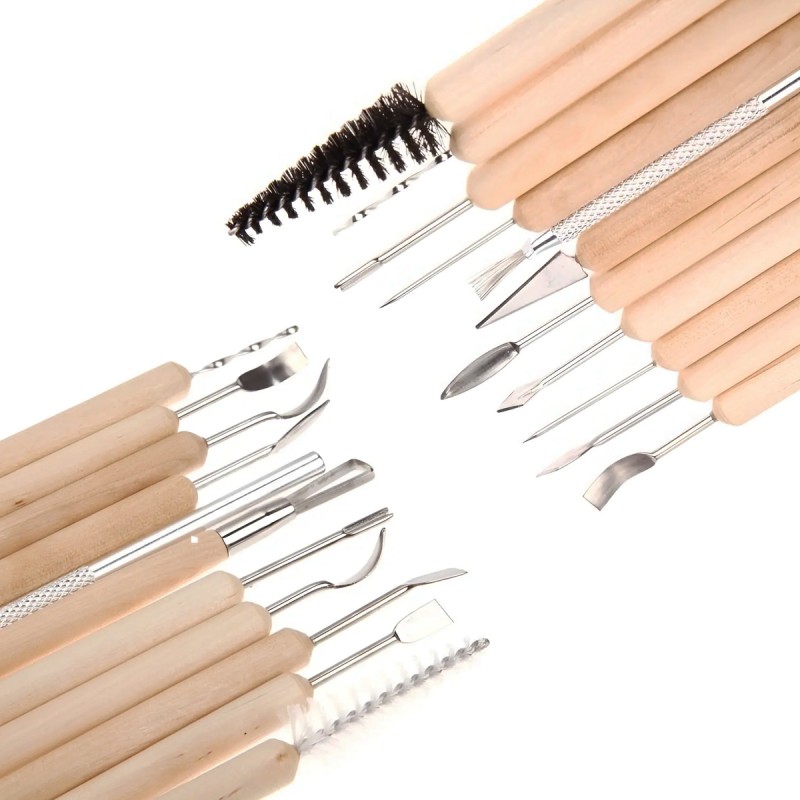 KIT FERRAMENTAS MANUAIS DE METAL, MADEIRA E PLÁSTICO PARA USO ARTÍSTICO REF: AP248TZ
