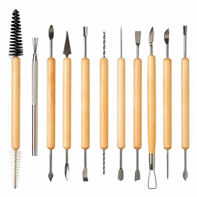 KIT FERRAMENTAS MANUAIS DE METAL, MADEIRA E PLÁSTICO PARA USO ARTÍSTICO REF: AP248TZ