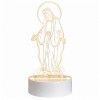 LUMINÁRIA USB MODELO NOSSA SENHORA DE PLÁSTICO COM LÂMPADA DE LED REF: AP7656L01 LUMINÁRIA USB MODELO NOSSA SENHORA DE PLÁSTICO COM LÂMPADA DE LED REF: AP7656L01