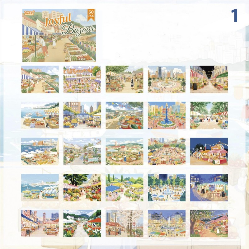 BLOCO DE PAPEL DECORATIVO PARA SCRAPBOOK COM 50 FOLHAS REF: APZYHG