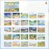 BLOCO DE PAPEL DECORATIVO PARA SCRAPBOOK COM 50 FOLHAS REF: APZYHG