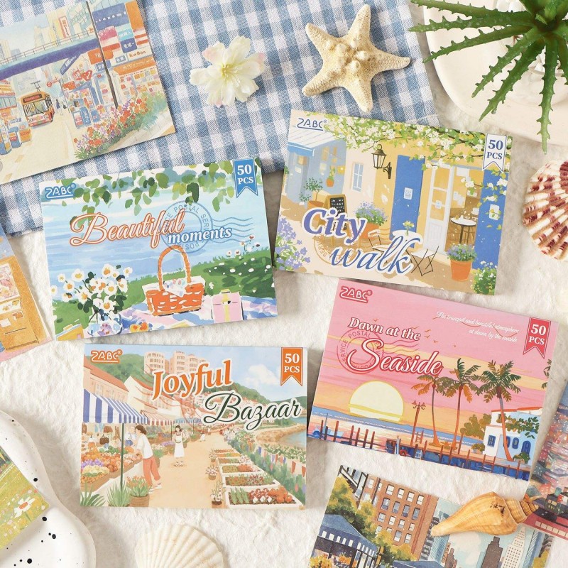 BLOCO DE PAPEL DECORATIVO PARA SCRAPBOOK COM 50 FOLHAS REF: APZYHG