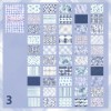 BLOCO DE PAPEL DECORATIVO PARA SCRAPBOOK COM 50 FOLHAS REF: APQXSX