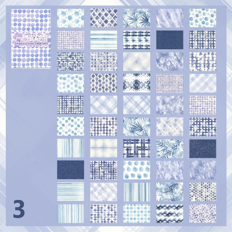 BLOCO DE PAPEL DECORATIVO PARA SCRAPBOOK COM 50 FOLHAS REF: APQXSX