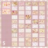 BLOCO DE PAPEL DECORATIVO PARA SCRAPBOOK COM 50 FOLHAS REF: APQXSX
