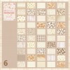 BLOCO DE PAPEL DECORATIVO PARA SCRAPBOOK COM 50 FOLHAS REF: APQXSX