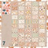 BLOCO DE PAPEL DECORATIVO PARA SCRAPBOOK COM 50 FOLHAS REF: APQXSX