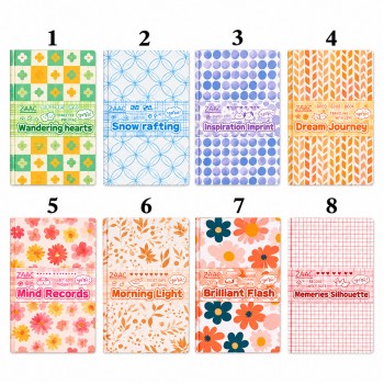 BLOCO DE PAPEL DECORATIVO PARA SCRAPBOOK COM 50 FOLHAS REF: APQXSX