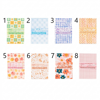 BLOCO DE PAPEL DECORATIVO PARA SCRAPBOOK COM 50 FOLHAS REF: APQXSX