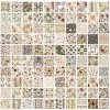 BLOCO DE PAPEL DECORATIVO PARA SCRAPBOOK COM 50 FOLHAS REF: APMHMY