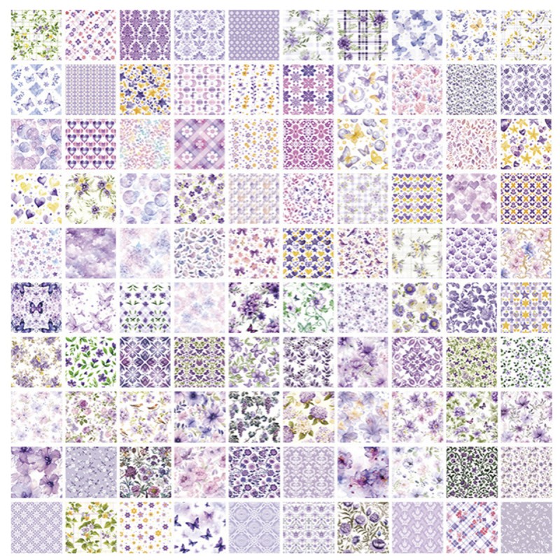 BLOCO DE PAPEL DECORATIVO PARA SCRAPBOOK COM 50 FOLHAS REF: APMHMY