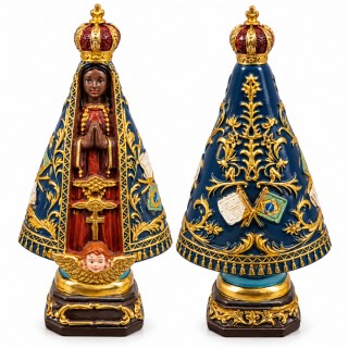 ENFEITE MODELO NOSSA SENHORA DE RESINA REF: AP715A-2