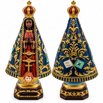 ENFEITE MODELO NOSSA SENHORA DE RESINA REF: AP715A-3
